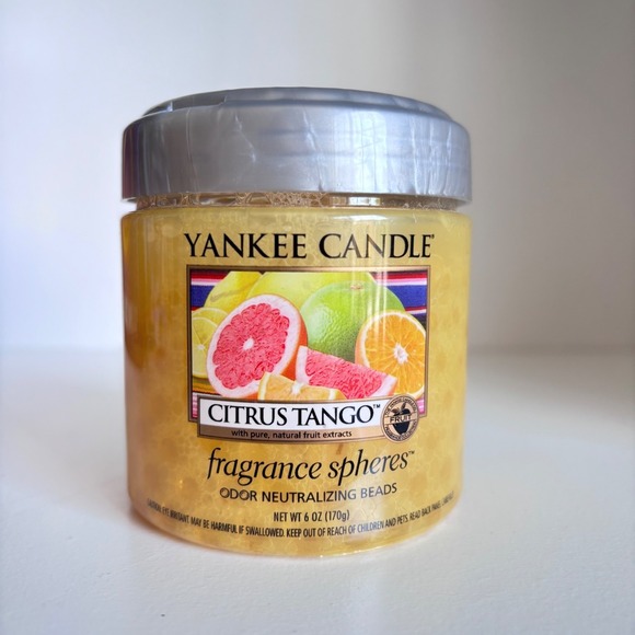 Yankee Candle Fragrance Spheres Citrus Tango Odor Neutralizing Beads 6 Oz - Picture 1 of 5